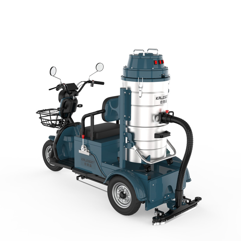 克萊森QJT3-100L三輪駕駛式電瓶工業吸塵器